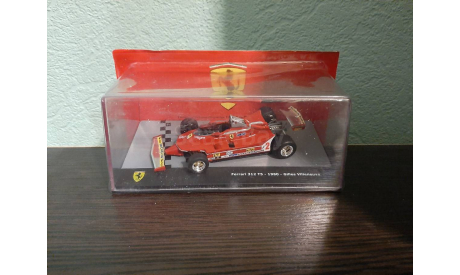 Ferrari 312T5 #2 1980  Gilles Villeneuve, масштабная модель, Altaya F1, 1:43, 1/43