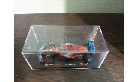 Ferrari SF-24 #16 3-й Майами 2024 Charles Leclerc, масштабная модель, Burago Signature, scale43