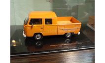 Volkswagen T2b DoKa Pritsche 1982, масштабная модель, IXO Road (серии MOC, CLC), scale43