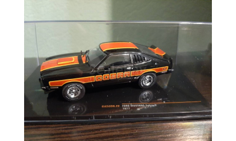 Ford Mustang Cobra II 1977, масштабная модель, IXO Road (серии MOC, CLC), 1:43, 1/43