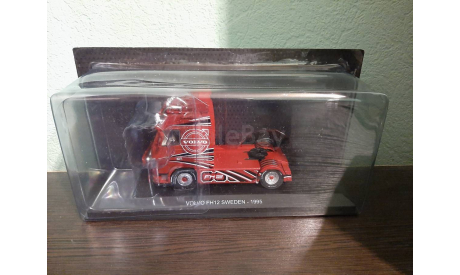 Volvo FH12 1995 красный, масштабная модель, Hachette, 1:43, 1/43