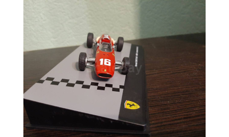 Ferrari 246 F1-66 #16 1966 Lorenzo Bandini, масштабная модель, Altaya F1, scale43