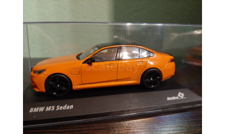 BMW M5 2024 G90, масштабная модель, Solido, scale43