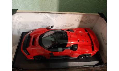 Ferrari F80 2024, масштабная модель, BBurago, scale18