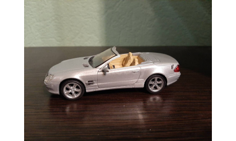 Суперкары №76 Mercedes-Benz SL 600, журнальная серия Суперкары (DeAgostini), Суперкары. Лучшие автомобили мира, журнал от DeAgostini, scale43
