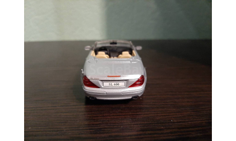 Суперкары №76 Mercedes-Benz SL 600, журнальная серия Суперкары (DeAgostini), Суперкары. Лучшие автомобили мира, журнал от DeAgostini, scale43