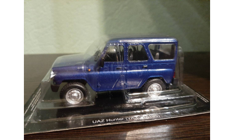 Автолегенды СССР №280 UAZ HUNTER (УАЗ-315195), журнальная серия Автолегенды СССР (DeAgostini), Автолегенды СССР журнал от DeAgostini, scale43