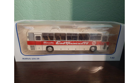 ИКАРУС-250.59 ’Совтрансавто’, масштабная модель, Советский Автобус, scale43, Ikarus