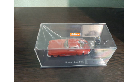 Mercedes-Benz 300SL W198 with Ski and figurine, масштабная модель, Schuco, scale43