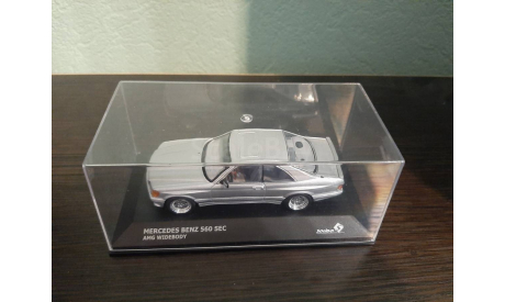Mercedes 560 SEC C126 AMG Widebody, масштабная модель, Solido, scale43, Mercedes-Benz
