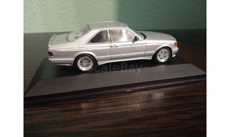 Mercedes 560 SEC C126 AMG Widebody, масштабная модель, Solido, scale43, Mercedes-Benz