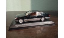 Mercedes 600 SEC (C140) 1992, масштабная модель, Mercedes-Benz, Minichamps, 1:43, 1/43