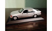 Mercedes 600 SEL W140 1992, масштабная модель, Minichamps, scale43, Mercedes-Benz