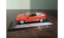 Mercedes-Benz C-Class Sport Coupe, масштабная модель, Minichamps, 1:43, 1/43