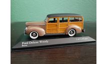 Ford DeLuxe Woody 1940, масштабная модель, Minichamps, scale43