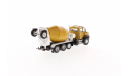 CAT CT660 McNeilus Bridgemaster Concrete Mixer, масштабная модель трактора, Caterpillar, Diecast Masters, scale64