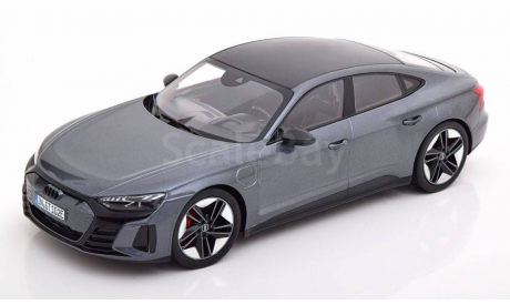 Audi RS e-tron GT 2021 anthrazit, масштабная модель, Norev, scale18