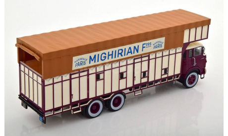 Berliet GPRK10  Fruits et Primeurs 1968, масштабная модель, Hachette, scale43