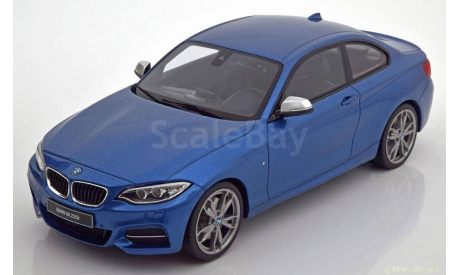 BMW M235i M Performance 2015 bluemetallic  1:18, масштабная модель, GT Spirit, 1/18