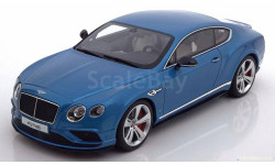 Bentley Continental GT V8S Coupe 2015 lightblue-metallic   1:18