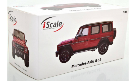 Mercedes-Benz G-Klasse G63 AMG, масштабная модель, iScale, scale18