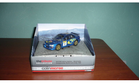 Subaru Impreza Monte Carlo Rally 1998, масштабная модель, Corgi, scale43