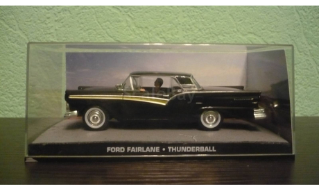 Ford Fairlane ’Thunderball’, масштабная модель, The James Bond Car Collection (Автомобили Джеймса Бонда), scale43