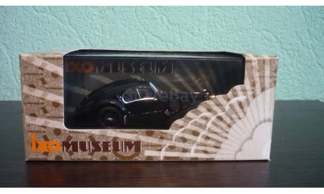 Bugatti Type 57S Coupe Atlantic 1938, масштабная модель, IXO Museum (серия MUS), 1:43, 1/43