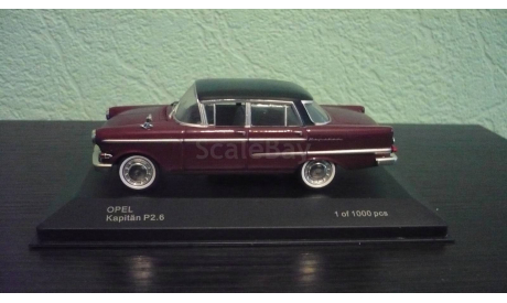 Opel Kapitan P2.6, масштабная модель, WhiteBox, 1:43, 1/43