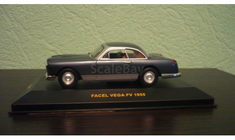 Facel Vega FV 1955, масштабная модель, IXO Road (серии MOC, CLC), 1:43, 1/43