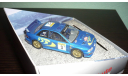 Subaru Impreza Monte Carlo Rally 1998, масштабная модель, Corgi, scale43