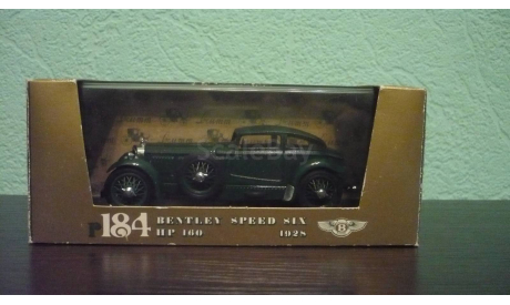 Bentley Speed Six 1928 HP 160, масштабная модель, Brumm, 1:43, 1/43