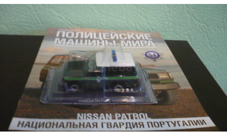 Полицейские Машины Мира №54  Nissan Patrol 1985, журнальная серия Полицейские машины мира (DeAgostini), Полицейские машины мира, Deagostini, 1:43, 1/43