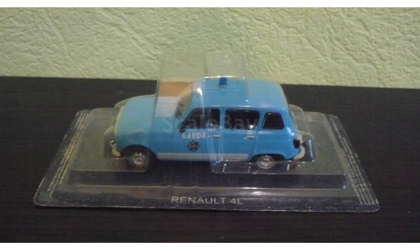 Полицейские Машины Мира №76 - Renault 4L, журнальная серия Полицейские машины мира (DeAgostini), Полицейские машины мира, Deagostini