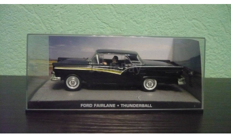 Ford Fairlane ’Thunderball’, масштабная модель, The James Bond Car Collection (Автомобили Джеймса Бонда), scale43