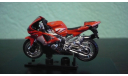 Yamaha YZF-R1, масштабная модель мотоцикла, Bauer/Cararama/Hongwell, scale43