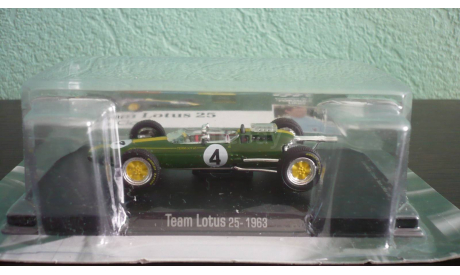 Team Lotus 25 - Jim Clark  Формула 1, масштабная модель, Altaya, 1:43, 1/43
