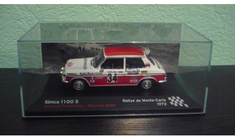 Simca 1100 S  1972, масштабная модель, Altaya Rally, scale43