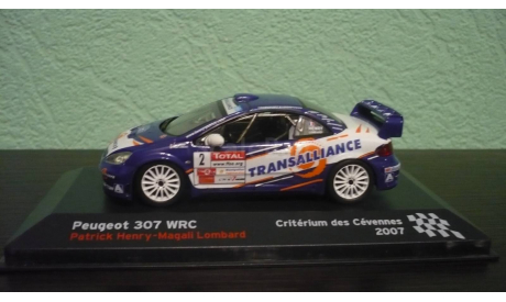 Peugeot 307 WRC 2007, масштабная модель, Altaya Rally, 1:43, 1/43