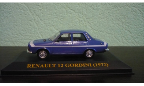 Renault 12 Gordini 1972, масштабная модель, Altaya, scale43