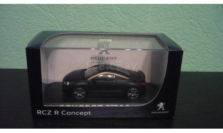 Peugeot RCZ Concept 2012, масштабная модель, Norev, scale43