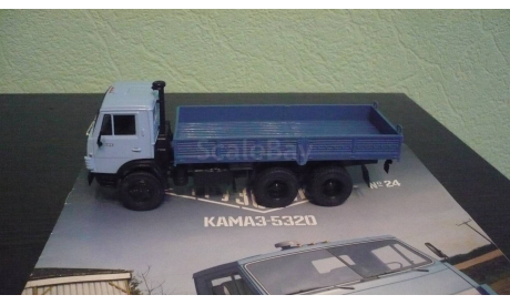 КамАЗ-5320, журнальная серия Автолегенды СССР (DeAgostini), Автолегенды СССР журнал от DeAgostini, 1:43, 1/43