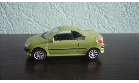 Peugeot 206 CC, масштабная модель, Bauer/Cararama/Hongwell, 1:43, 1/43