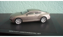 Bentley Continental GT, масштабная модель, Minichamps, scale43