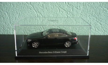 Mercedes-Benz S-Klasse Coupe C217 black, масштабная модель, Kyosho, scale43