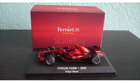 Ferrari F2008 Felipe Massa, масштабная модель, Altaya F1, 1:43, 1/43