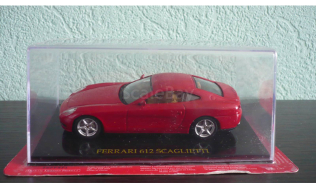 Ferrari 612 Scaglietti, масштабная модель, Altaya, scale43