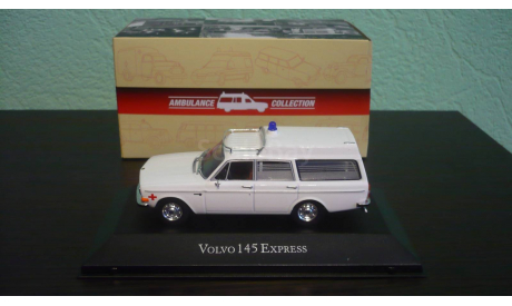 Volvo 145 Express Ambulance, масштабная модель, Atlas, scale43