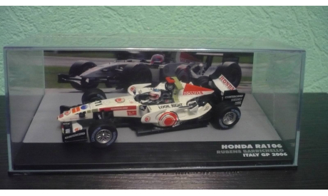 Honda RA106 Formula 1 2006 Rubens Barrichello, масштабная модель, Altaya F1, 1:43, 1/43