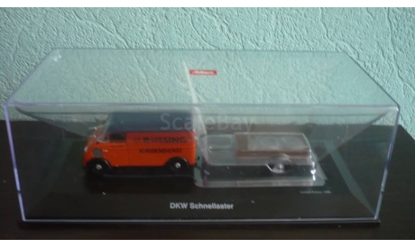 DKW Schnellaster mit Anhänger ’Büssing’ + прицеп, масштабная модель, Schuco, scale43